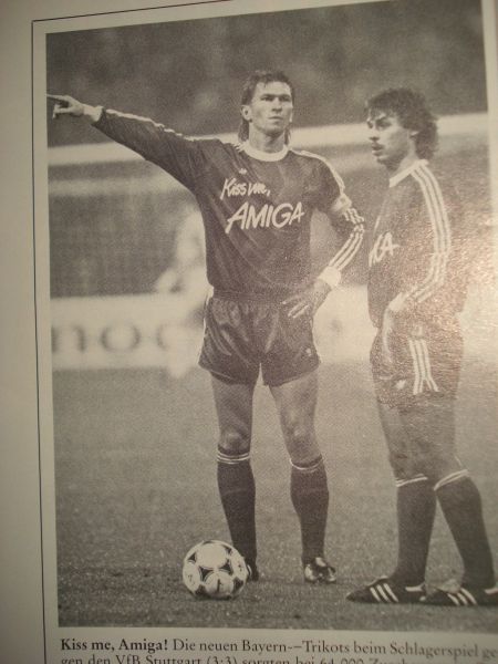 maillot fc bayern munich particulier 1988 rétro maillot fc bayern munich particulier 1988 rétro