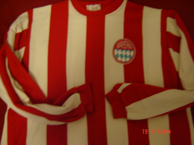 maillot fc bayern munich réplique 1965-1972 rétro