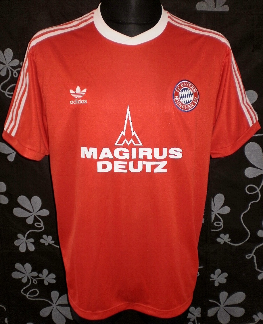 maillot fc bayern munich réplique 1980 pas cher