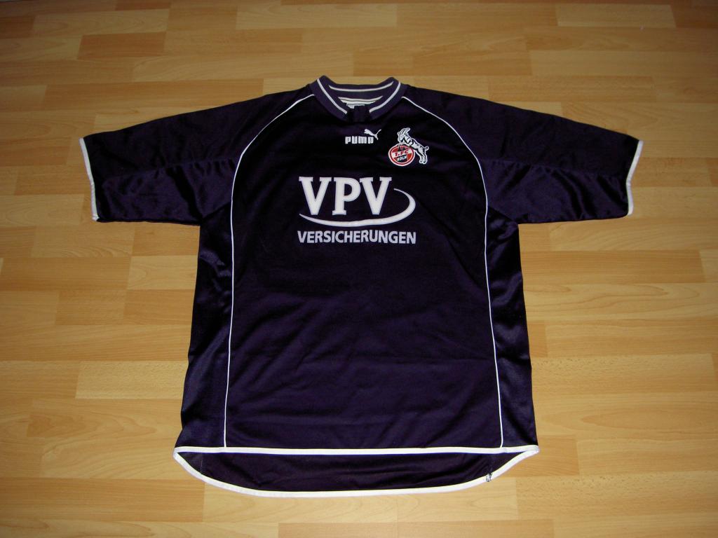 maillot fc cologne third 2001-2002 rétro