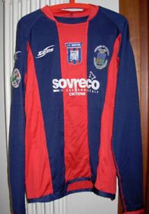 maillot fc crotone domicile 2006-2007 rétro