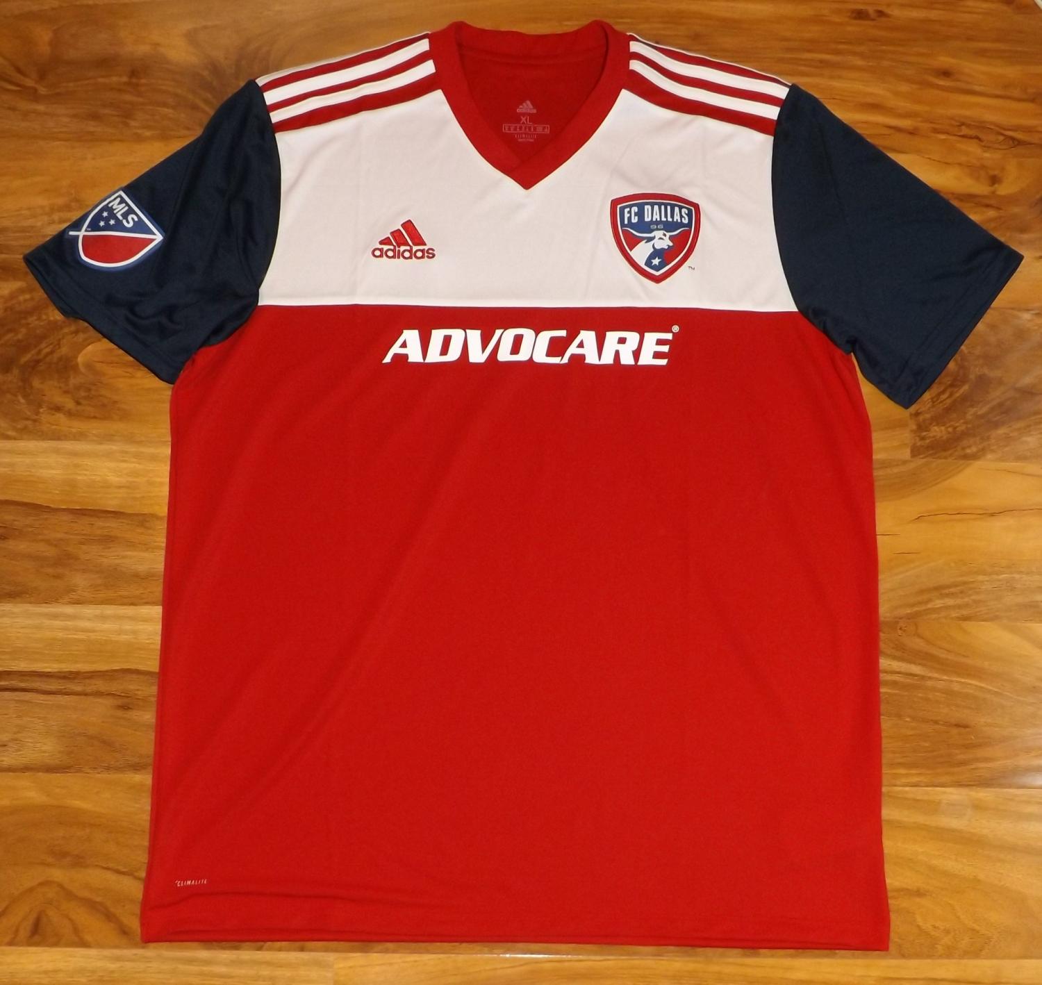 maillot fc dallas domicile 2018-2020 pas cher