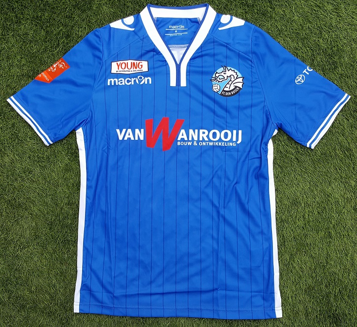 maillot fc den bosch domicile 2016-2017 rétro