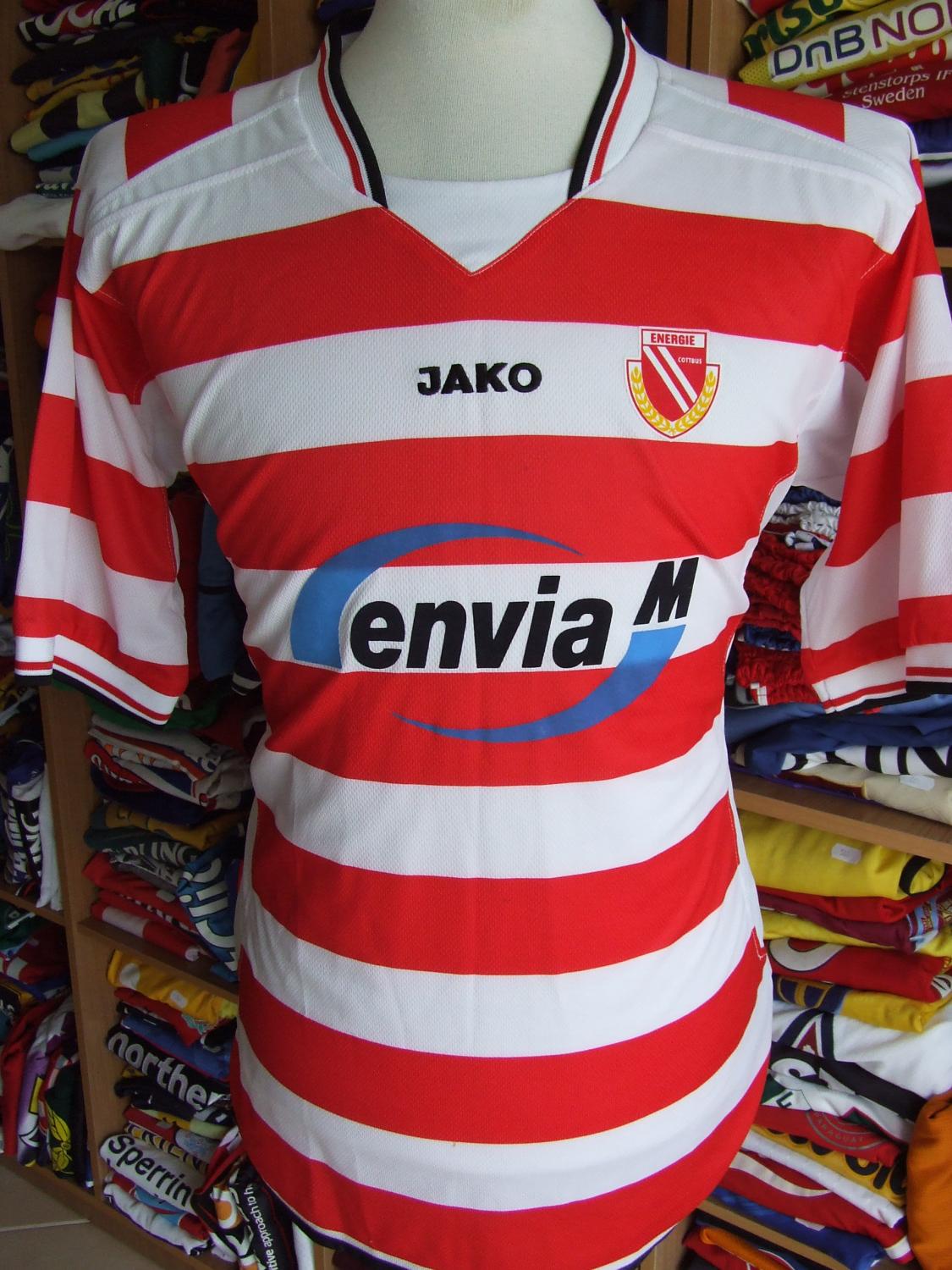 maillot fc energie cottbus domicile 2002-2003 pas cher