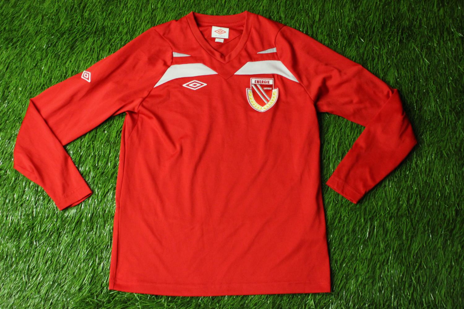 maillot fc energie cottbus domicile 2010-2011 rétro