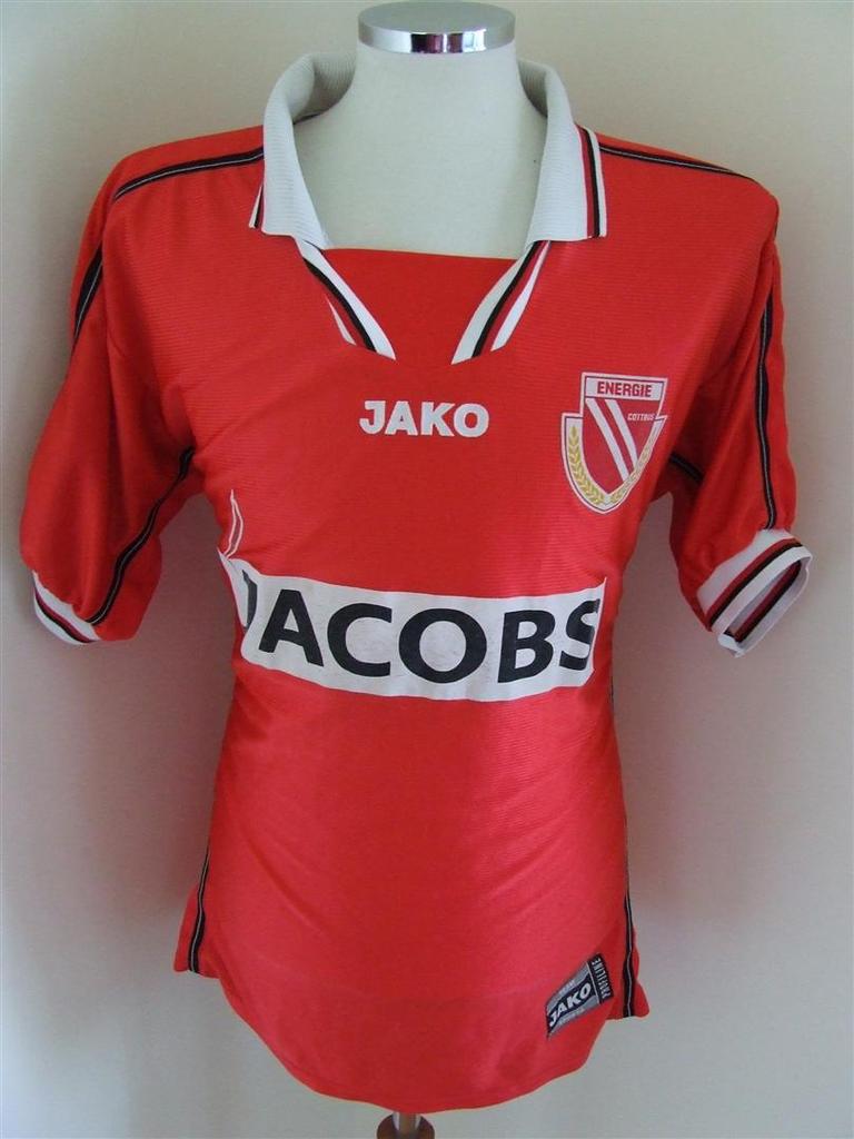 maillot fc energie cottbus exterieur 2000-2001 pas cher