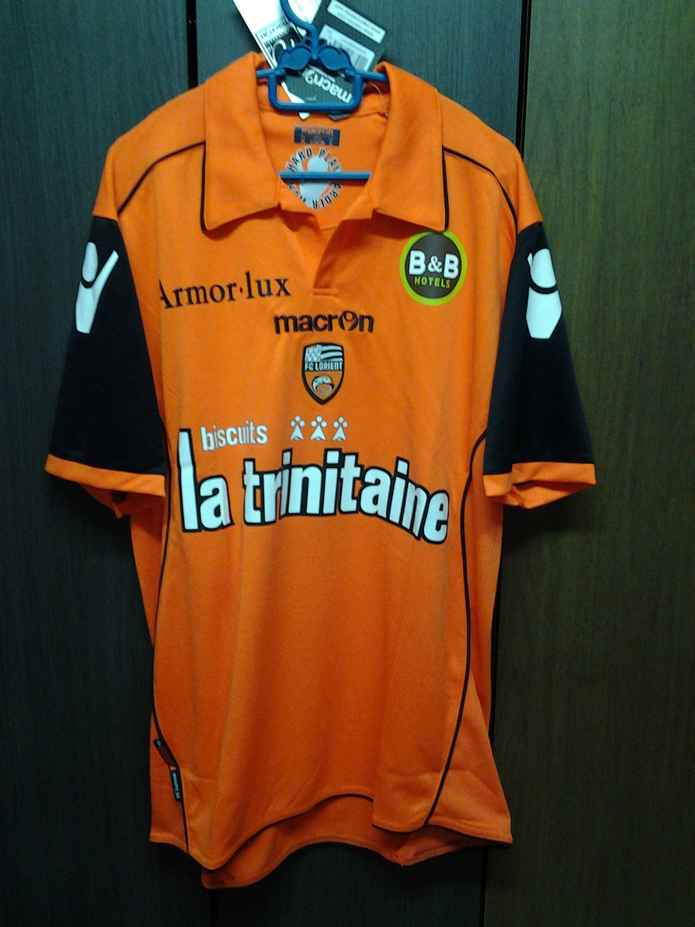 maillot fc lorient domicile 2011-2012 rétro