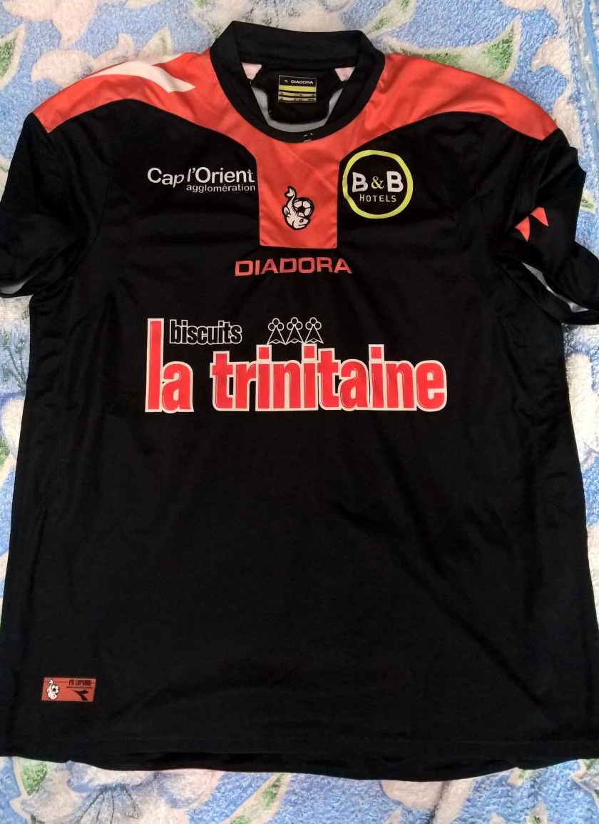 maillot fc lorient exterieur 2009-2010 rétro