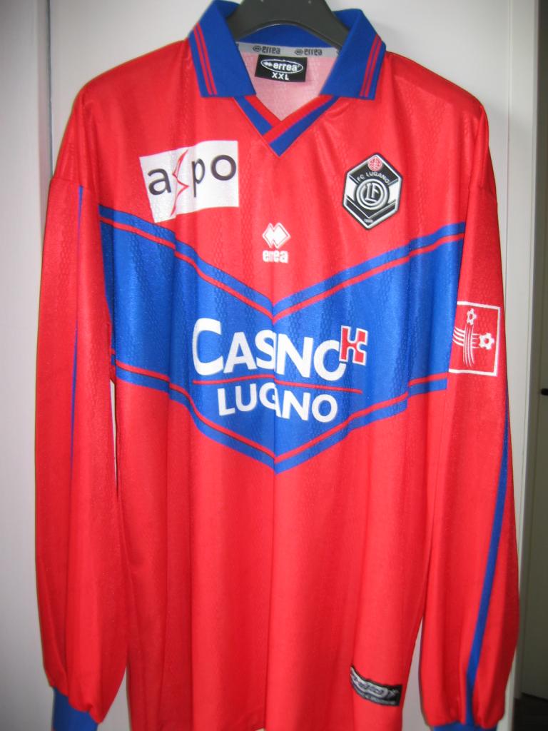 maillot fc lugano third 2001-2002 pas cher