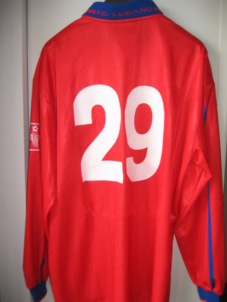 maillot fc lugano third 2001-2002 pas cher