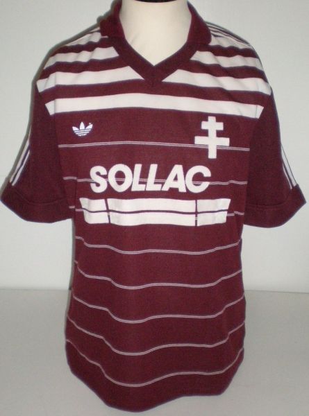 maillot fc metz domicile 1984-1985 rétro