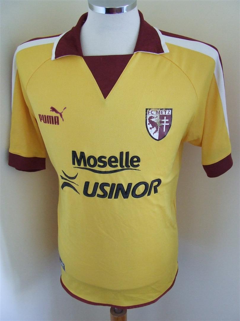 maillot fc metz exterieur 2003-2004 rétro