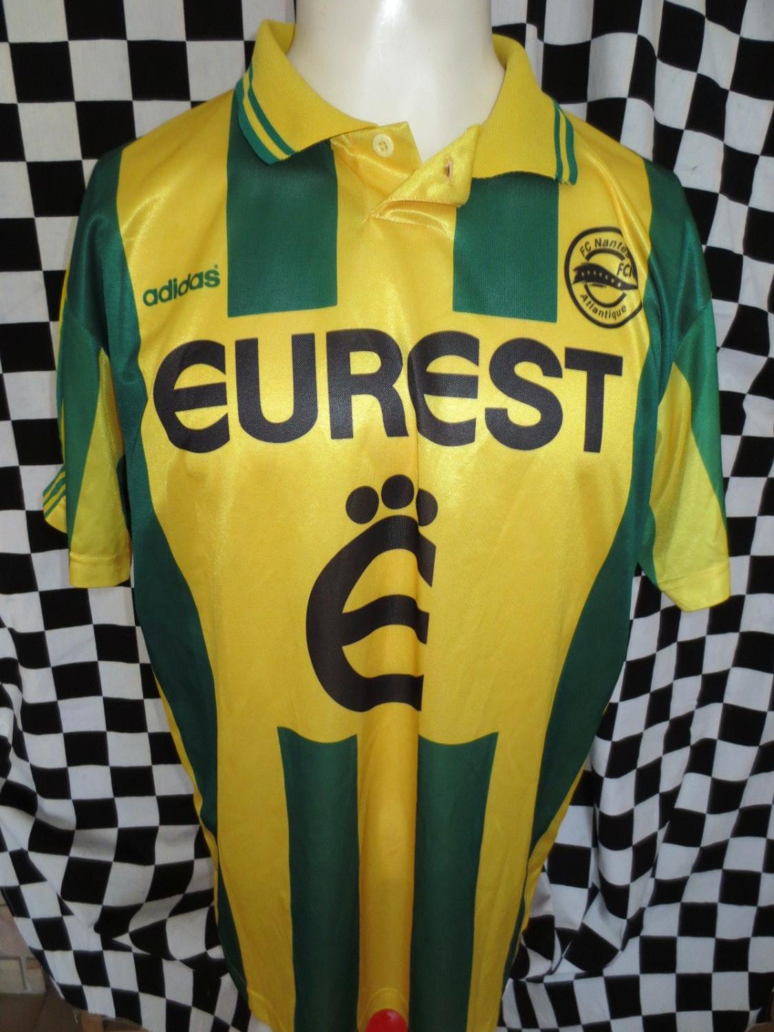 maillot fc nantes domicile 1995-1996 pas cher