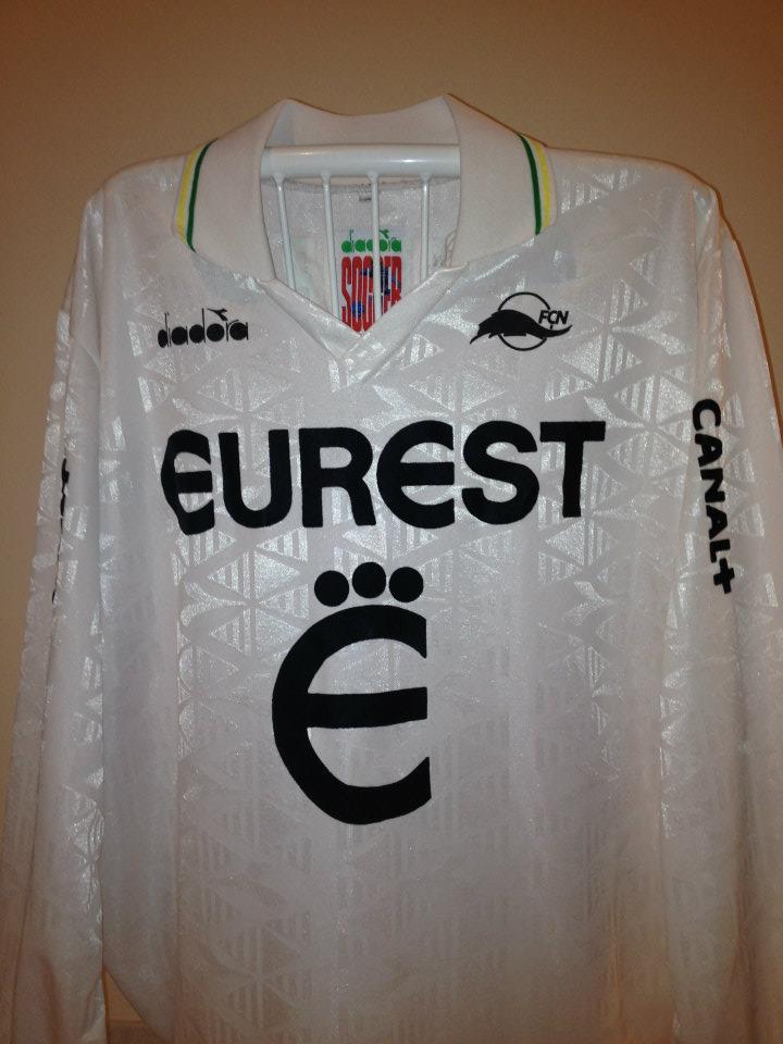 maillot fc nantes exterieur 1993-1994 rétro