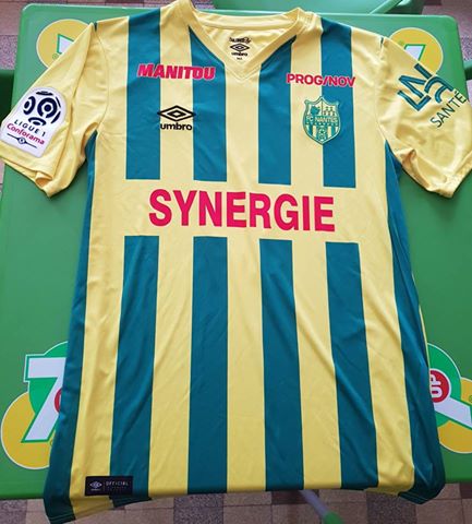 maillot fc nantes particulier 2017-2018 pas cher