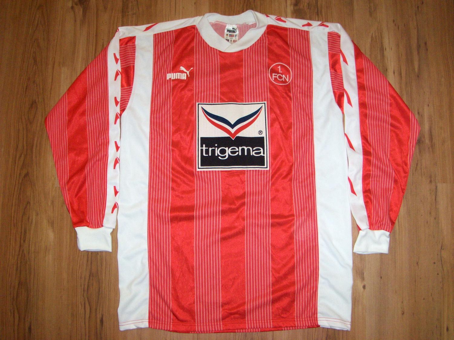 maillot fc nuremberg domicile 1993-1994 rétro