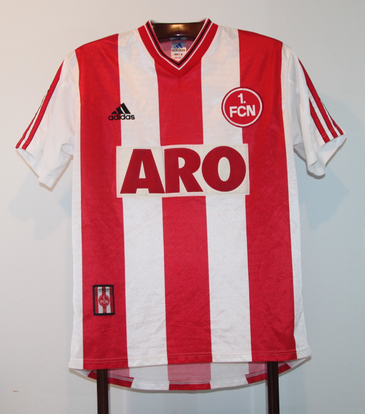 maillot fc nuremberg exterieur 1998-1999 rétro