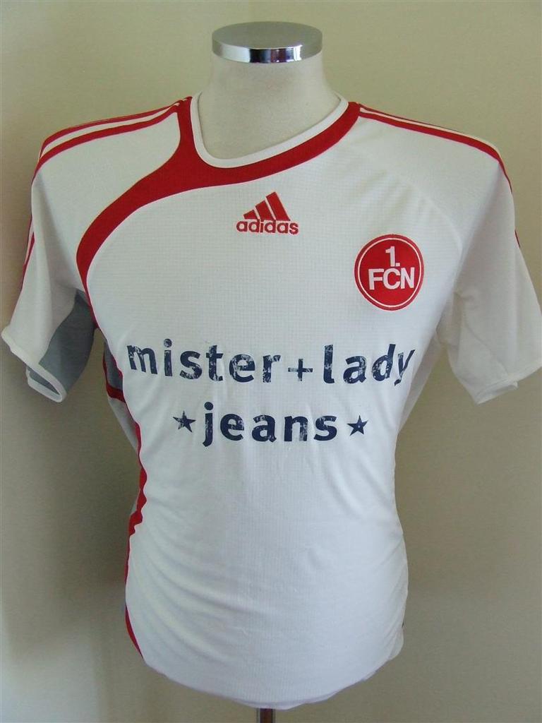 maillot fc nuremberg exterieur 2006-2007 rétro