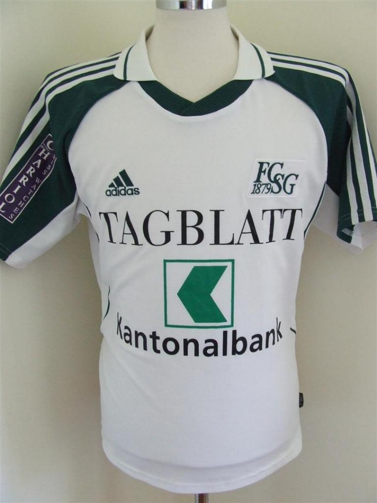 maillot fc saint-gall exterieur 2000-2001 pas cher