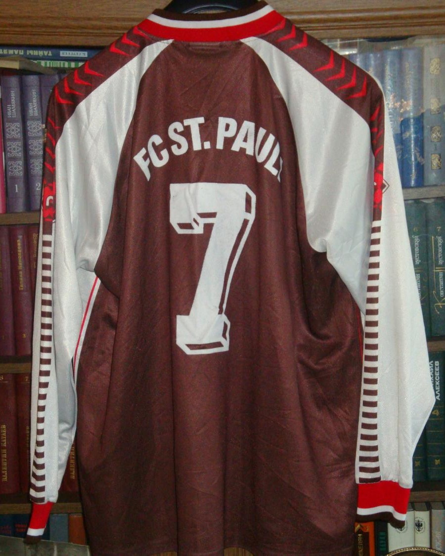 maillot fc sankt pauli domicile 1996-1997 rétro maillot fc sankt pauli domicile 1996-1997 rétro