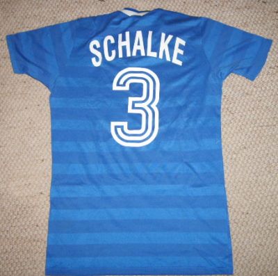 maillot fc schalke 04 domicile 1985-1986 rétro maillot fc schalke 04 domicile 1985-1986 rétro