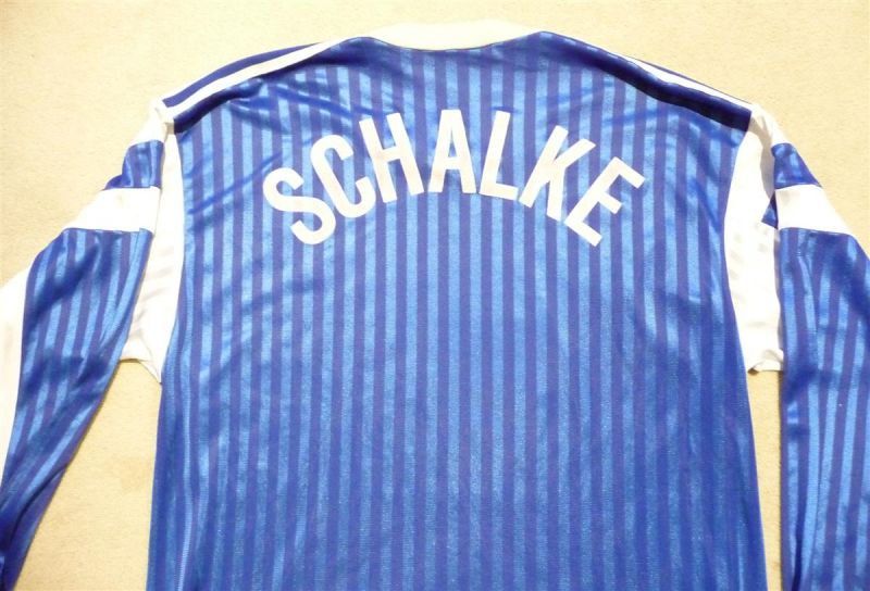 maillot fc schalke 04 domicile 1988-1991 rétro maillot fc schalke 04 domicile 1988-1991 rétro