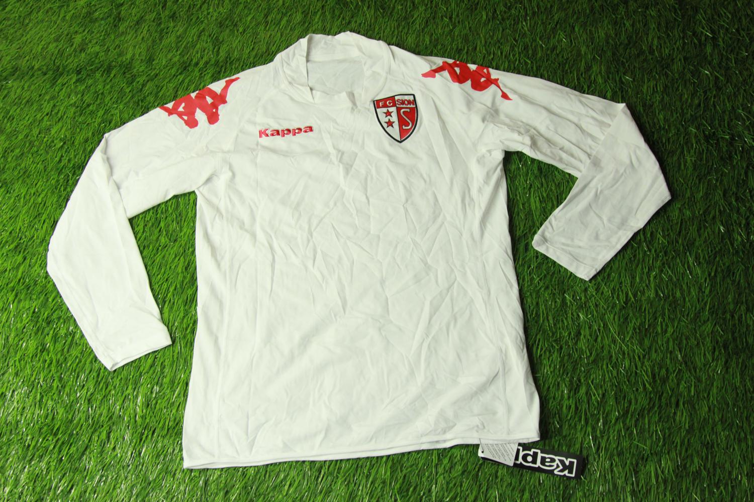 maillot fc sion domicile 2009-2010 rétro