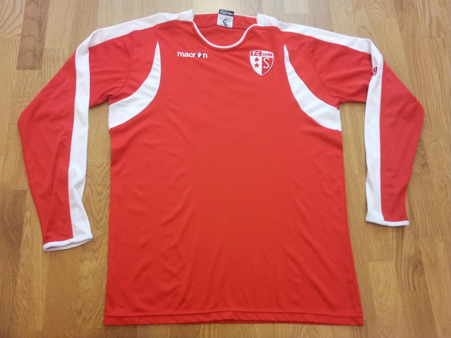 maillot fc sion exterieur 2007-2008 rétro