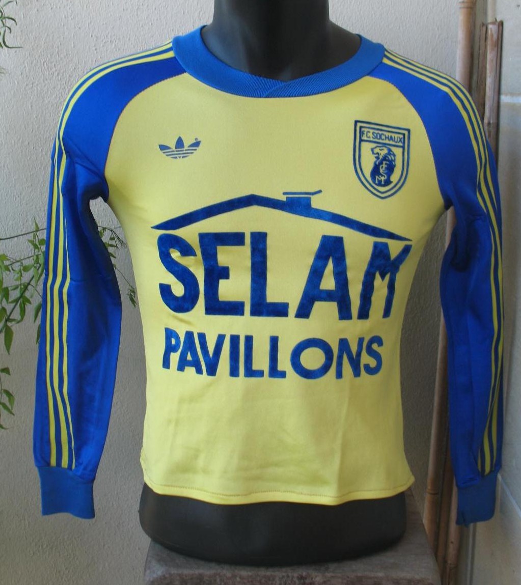 maillot fcsm domicile 1978 pas cher