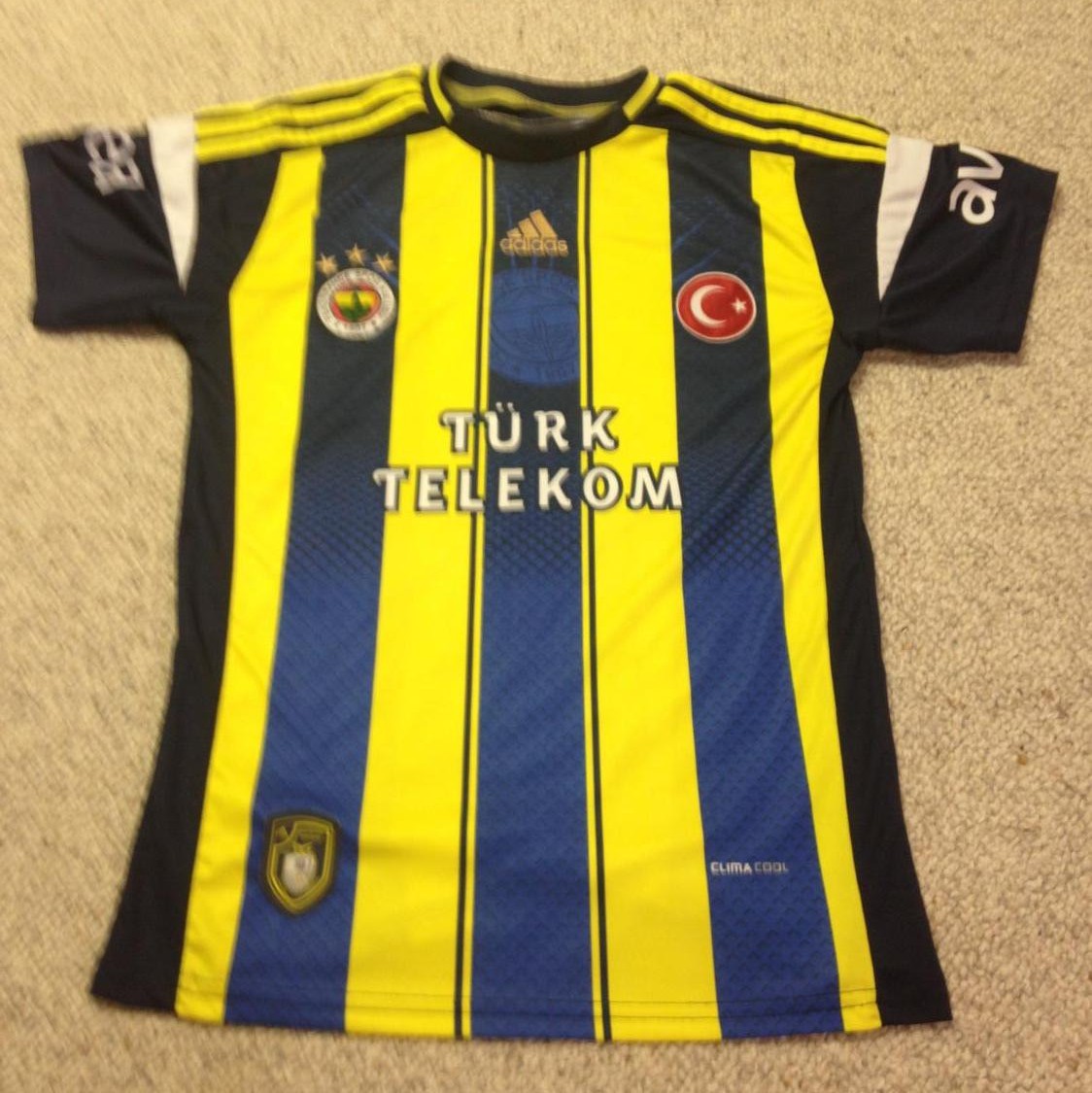 maillot fenerbahçe sk domicile 2012-2013 rétro