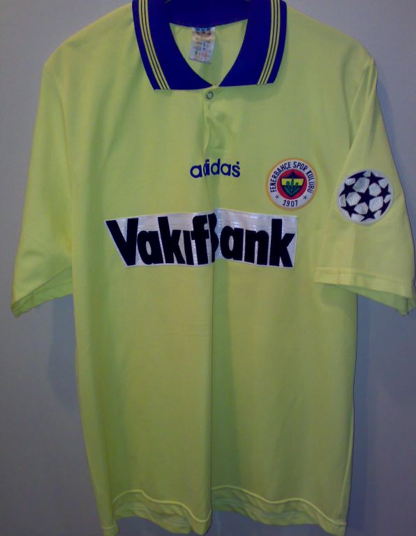 maillot fenerbahçe sk exterieur 1996-1997 pas cher