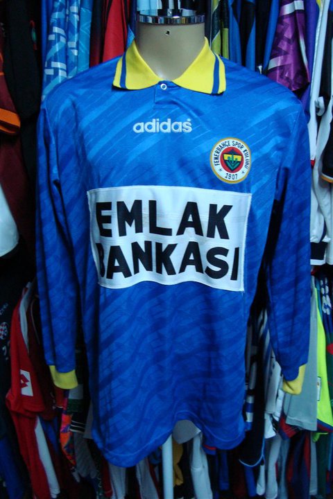 maillot fenerbahçe sk exterieur 1996-1997 rétro