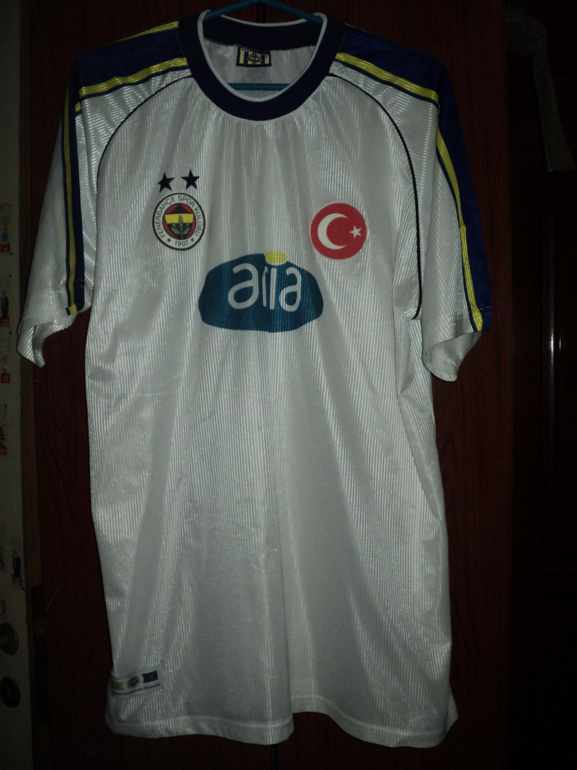 maillot fenerbahçe sk exterieur 2001-2002 pas cher