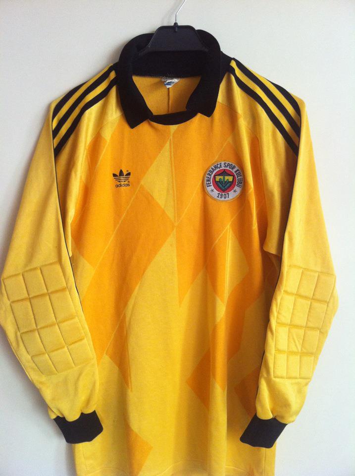 maillot fenerbahçe sk gardien 1989-1990 rétro