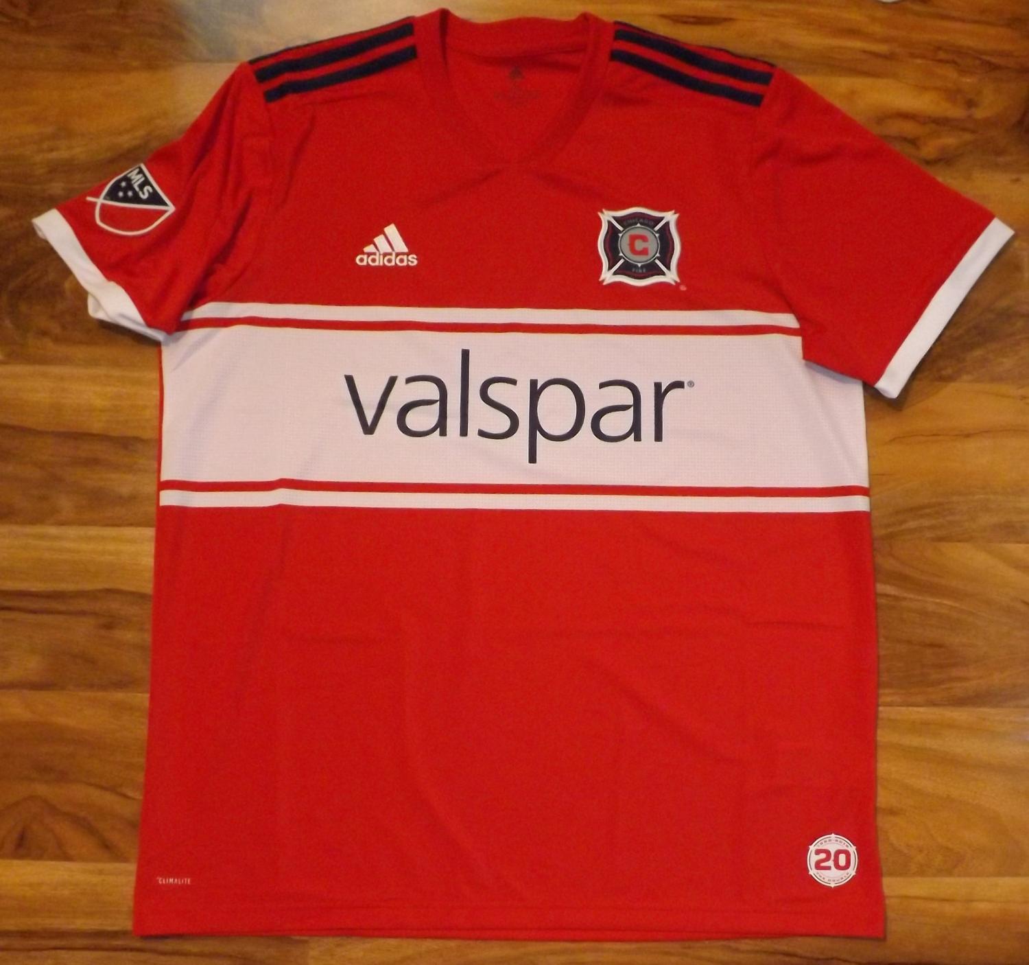 maillot fire de chicago domicile 2018-2020 rétro