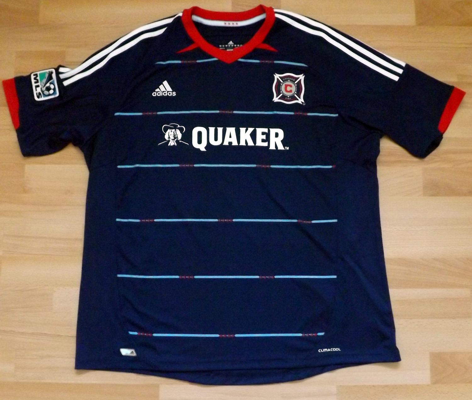 maillot fire de chicago exterieur 2012-2014 rétro