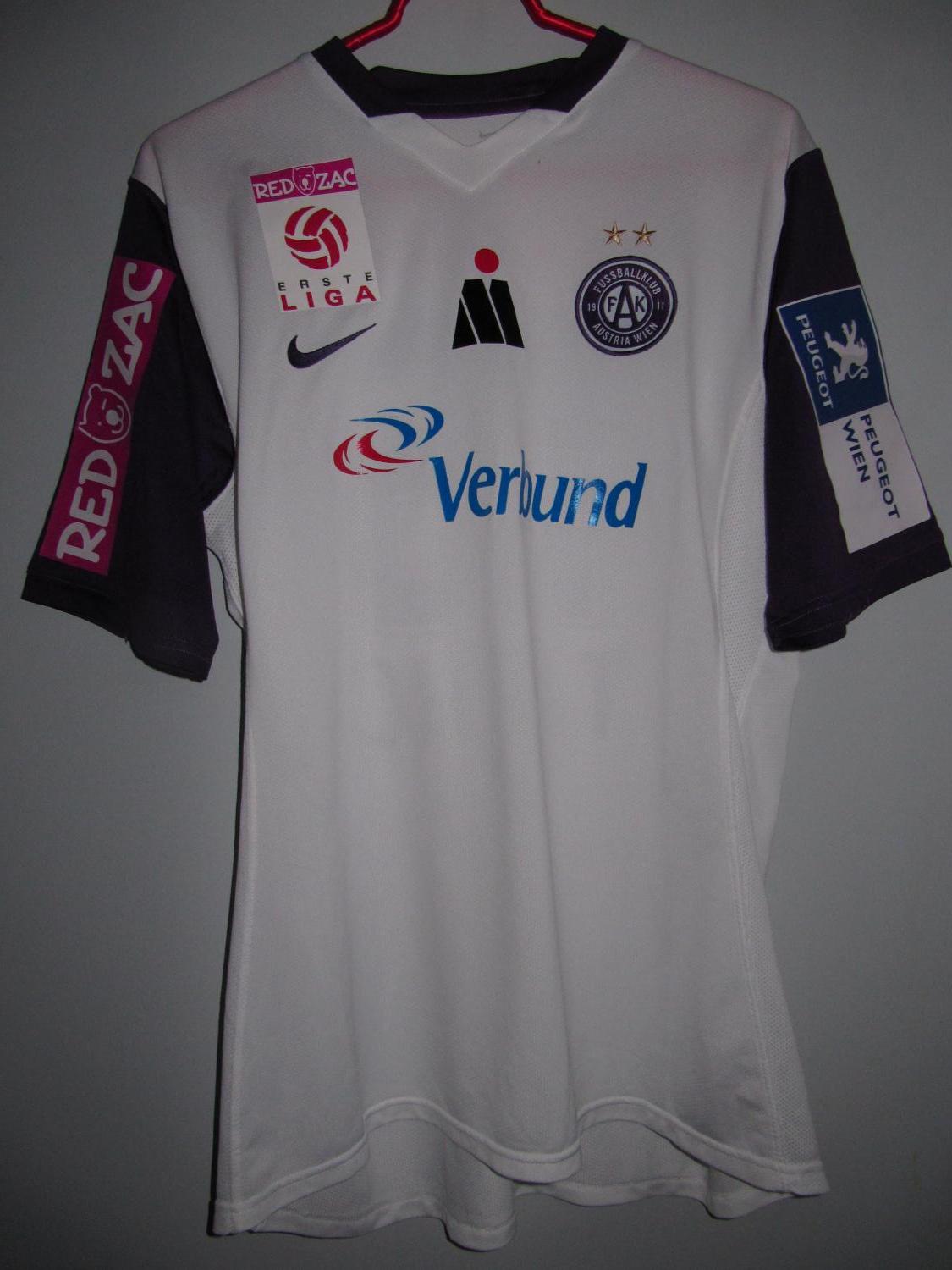 maillot fk austria vienne domicile 2009-2010 pas cher