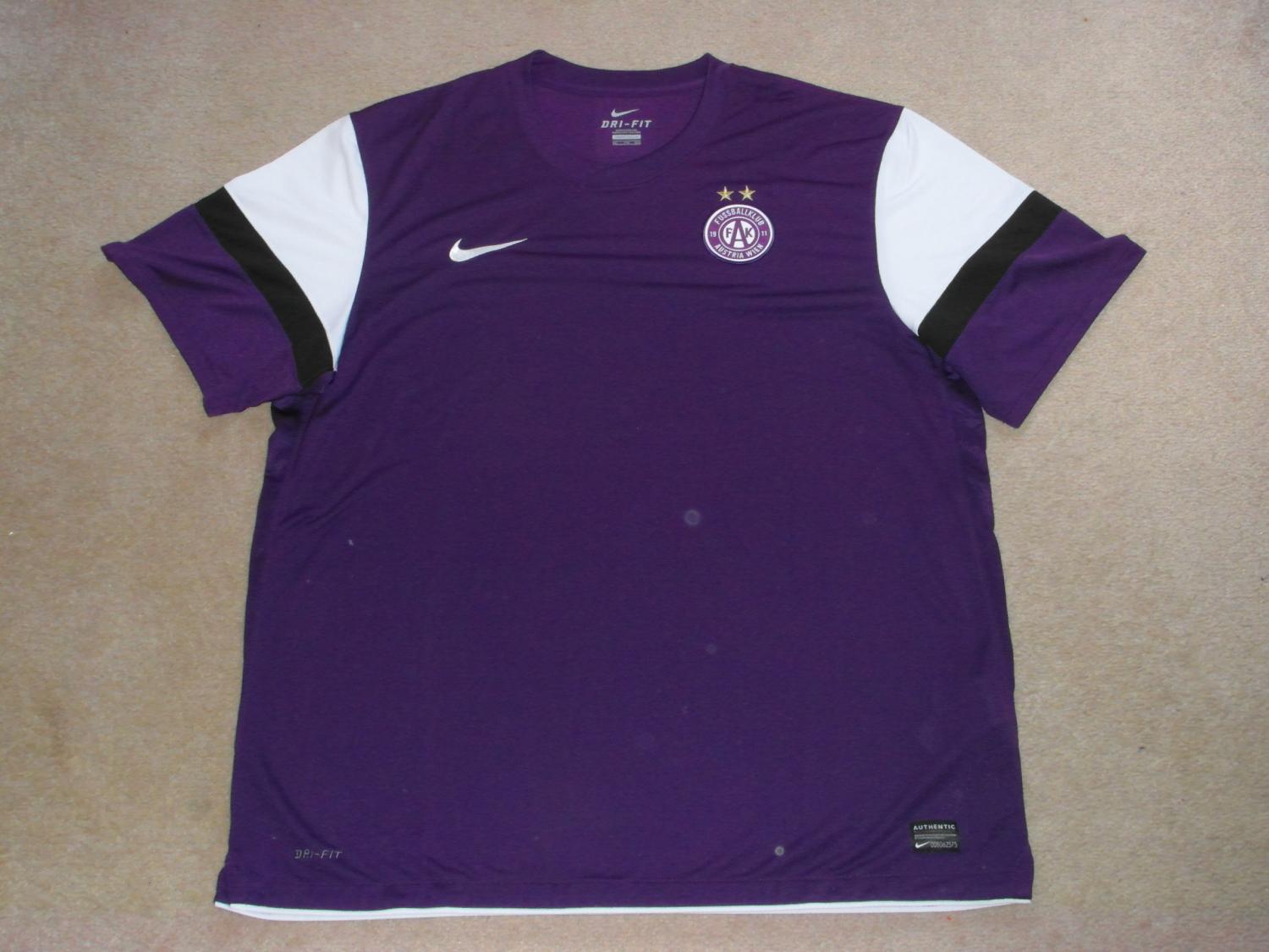 maillot fk austria vienne domicile 2010-2011 rétro