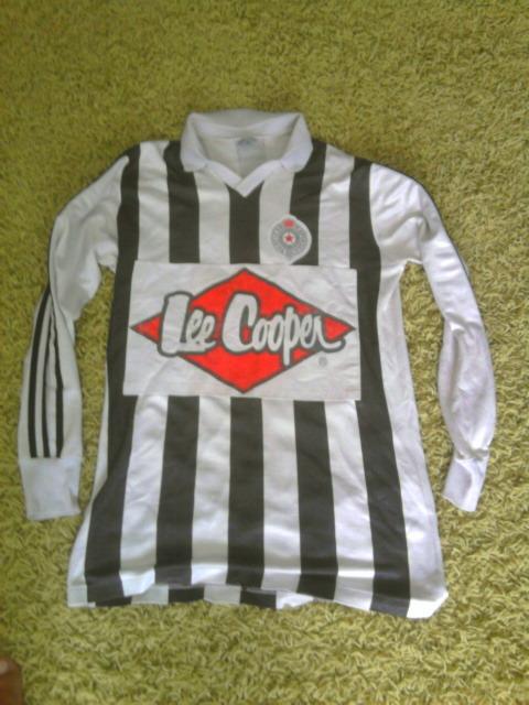 maillot fk partizan domicile 1988-1989 pas cher