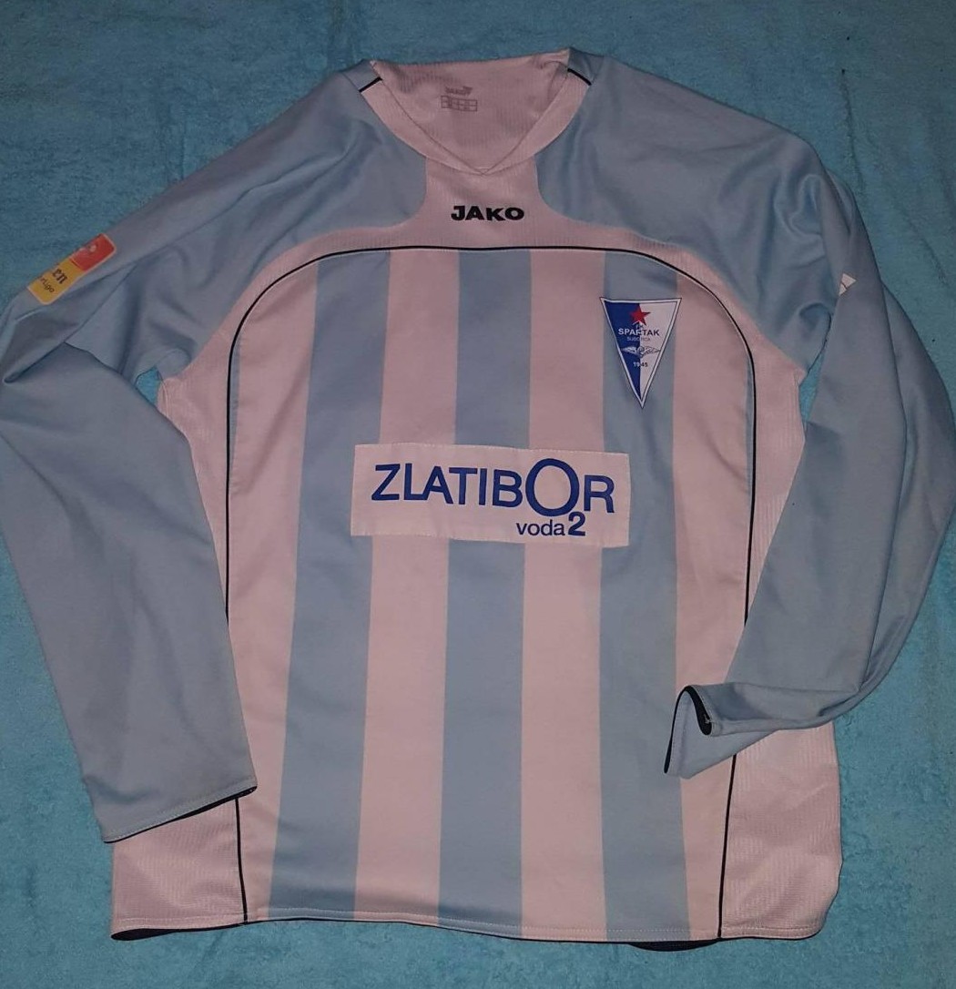 maillot fk spartak subotica domicile 2010-2011 rétro