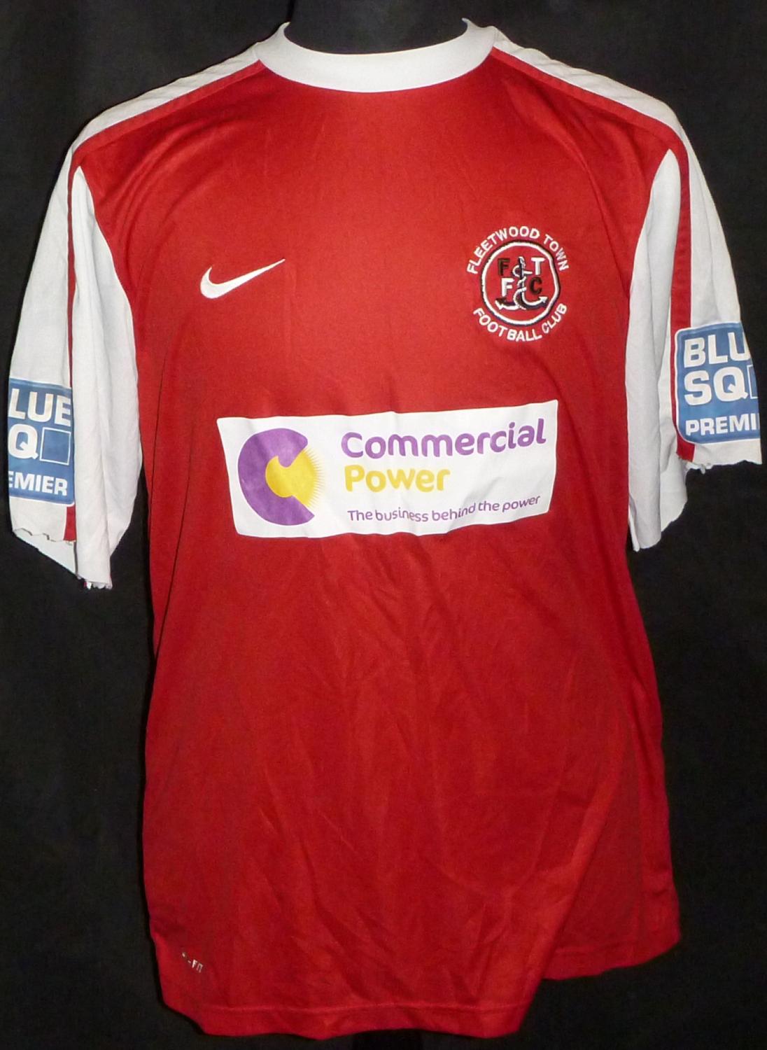 maillot fleetwood town fc domicile 2010-2011 pas cher