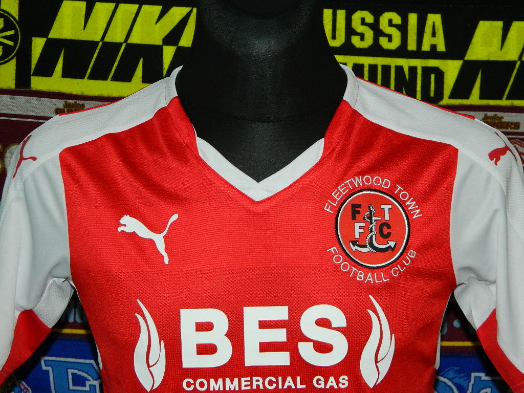 maillot fleetwood town fc domicile 2015-2017 pas cher