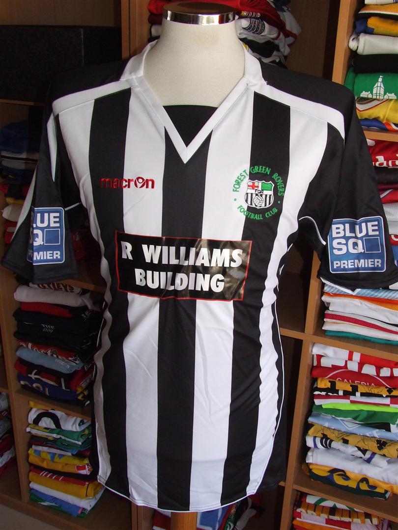 maillot forest green rovers domicile 2010-2011 pas cher