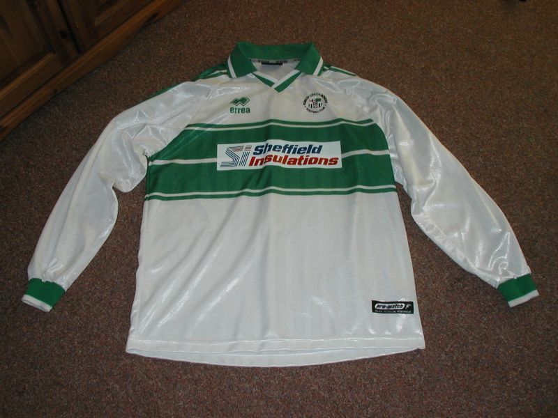maillot forest green rovers exterieur 2002-2003 pas cher