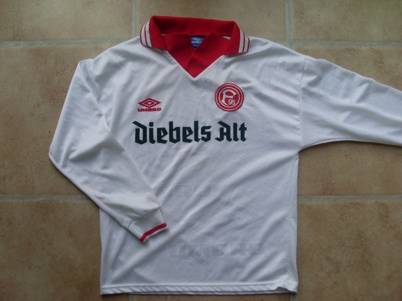 maillot fortuna düsseldorf domicile 1994-1995 rétro