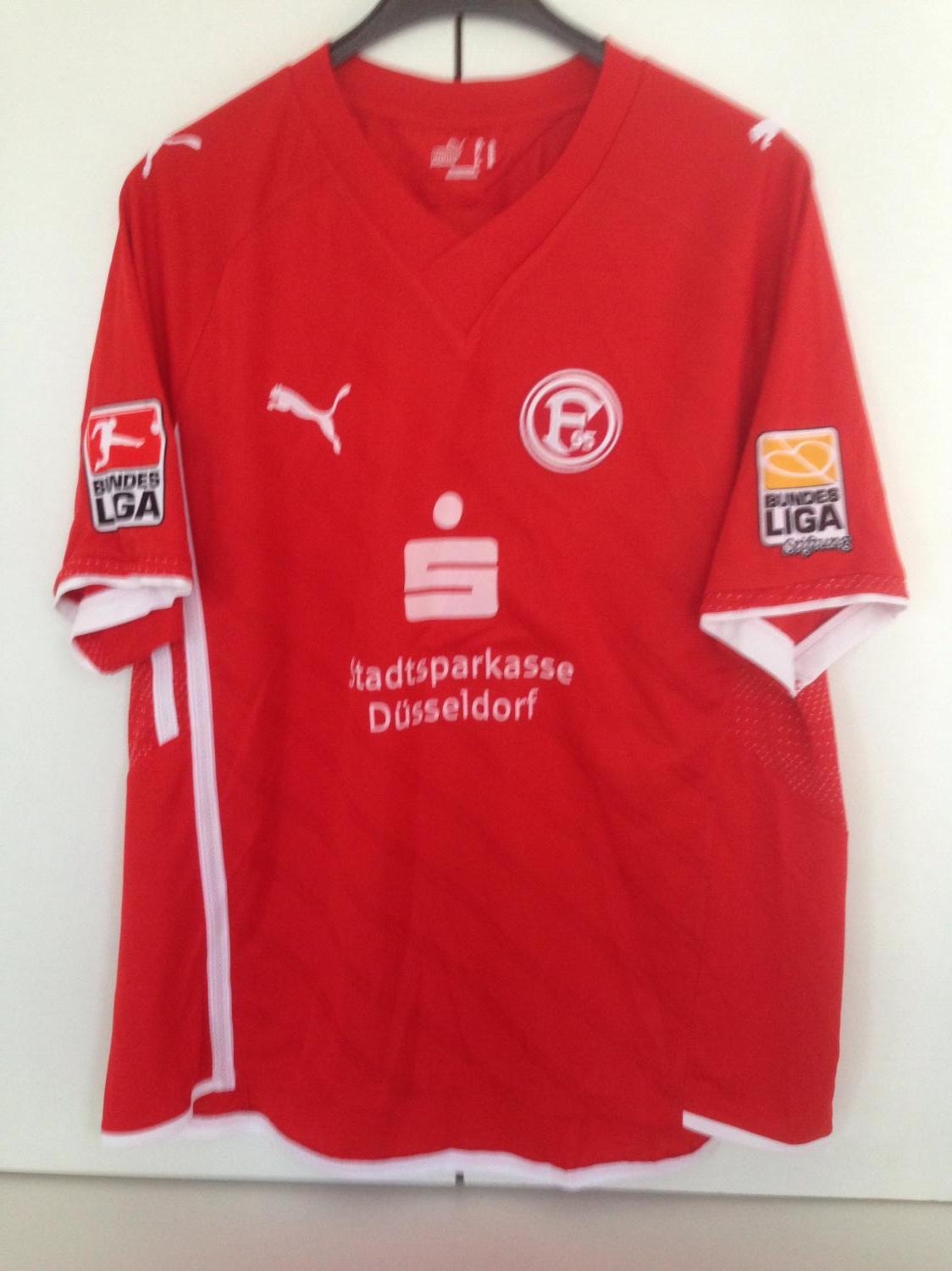 maillot fortuna düsseldorf domicile 2008-2009 rétro