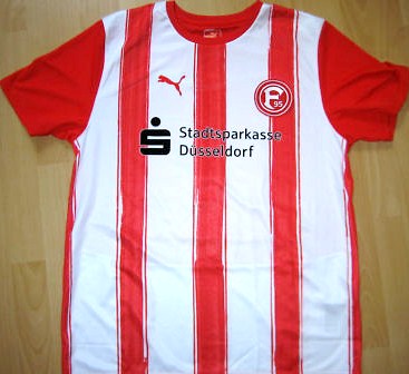 maillot fortuna düsseldorf domicile 2010-2011 rétro