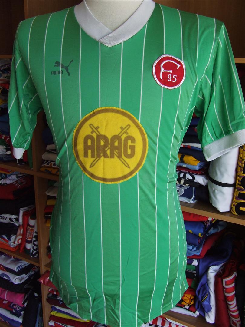 maillot fortuna düsseldorf exterieur 1985-1986 pas cher