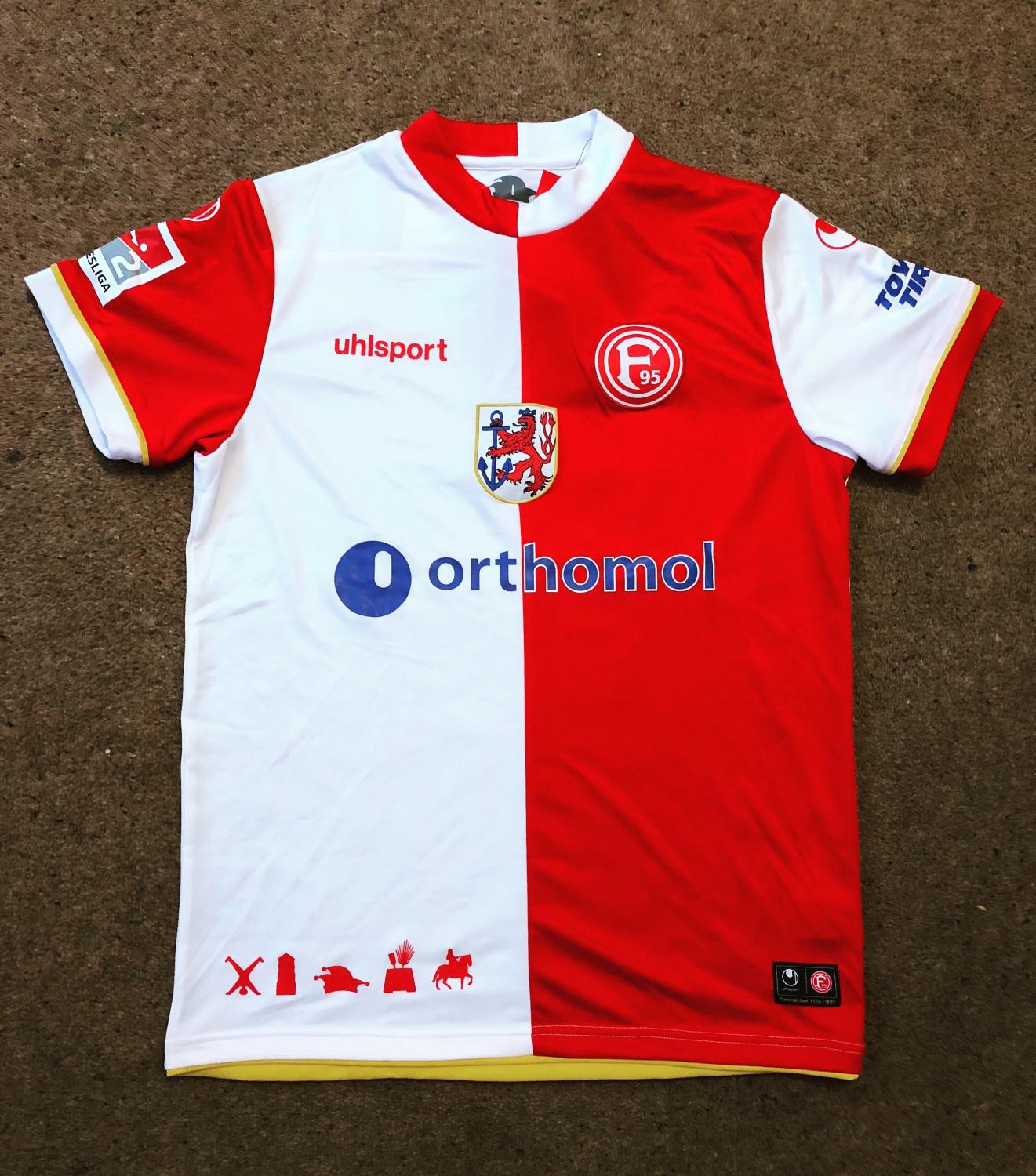 maillot fortuna düsseldorf particulier 2017-2018 pas cher