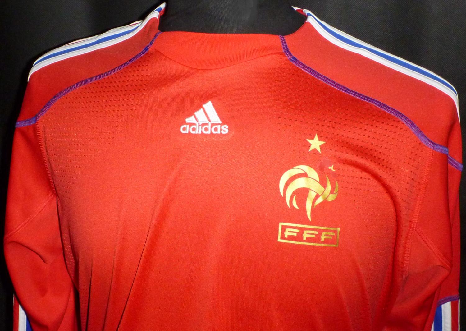 maillot france gardien 2008-2009 rétro maillot france gardien 2008-2009 rétro